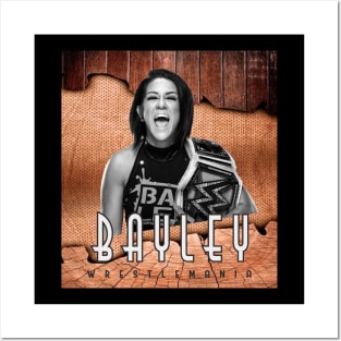 WRESTLEMANIA BAYLEY Posters and Art